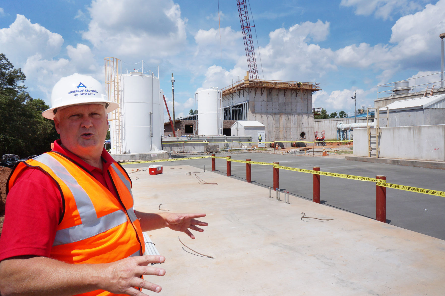 Scott Willett, executive director of Anderson Regional Joint Water System